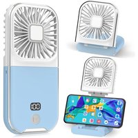 Mini-Tragbarer Ventilator, USB-wiederaufladbarer Handventilator, kleiner tragbarer Handventilator, leiser Taschenventilator für Büro, Zuhause, von SJQKA