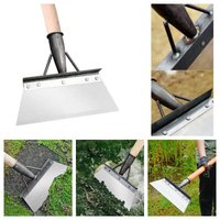 Multifunktionale Gartenschaufel, Reinigungsschaufel, Landschaftsschaufel aus Edelstahl, Garten, Pflanzen, Bodenausheben, Landwirtschaftsschaufel, von SJQKA