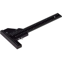 Multifunktionales Holzbearbeitungslineal, T-Lineal aus Aluminiumlegierung, Messschieber, 280 mm Markierungslineal aus Aluminiumlegierung Multifunktionales Holzbearbeitungslineal, T-Lineal aus Aluminiumlegierung, Messschieber, 280 mm Markierungslineal aus Aluminiumlegierung von SJQKA