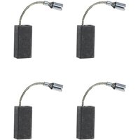 Packung mit 2 Paar 5 x 8 x 15 mm Kohlebürsten mit automatischer Abschaltung, kompatibel mit den elektrischen Heckenscheren QUICAST 600 W GHT GHT600A1 von SJQKA