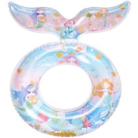 Paillettenbesetzte aufblasbare Pool-Schwimmhilfe „Ozeanprinzessin“, Wassersportspielzeug für Sommerurlaube am Strand Paillettenbesetzte aufblasbare Pool-Schwimmhilfe „Ozeanprinzessin“, Wassersportspielzeug für Sommerurlaube am Strand von SJQKA
