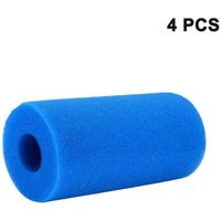 Poolfilter Typ B – Wiederverwendbar und waschbar – Wiederverwendbare Schaumstofffilterkartusche für In-tex Pool Typ B (4 Stück) von SJQKA