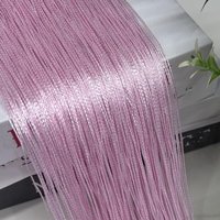 Quasten-Türvorhang, Schnur-Türvorhang, glitzernder Schnur-Türvorhang, Raumteiler, Vorhang mit dekorativem Quasten-Teilerpaneel, geeignet für Zuhause, von SJQKA