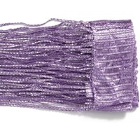 Quastenvorhänge 100 x 200 cm, Quasten-Raumteiler, geeignet für Türen, Fenster, Zuhause, Dekoration, Veranstaltungen, Dekoration (helllila) von SJQKA