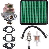 Rasenmähervergaser mit Filterelement, Zündkerze und Vergaserdichtung, passend für Honda GCV160-Motor HRB216 HRR216 HRS216 HRT216 HRZ216 Rasenmäher Rasenmähervergaser mit Filterelement, Zündkerze und Vergaserdichtung, passend für Honda GCV160-Motor HRB216 HRR216 HRS216 HRT216 HRZ216 Rasenmäher von SJQKA