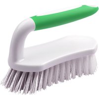 Robuste Scheuerbürste mit komfortablem Griff und flexiblen, festen Borsten für Dusche, Waschbecken, Teppiche und Badezimmerböden – 2er-Pack von SJQKA