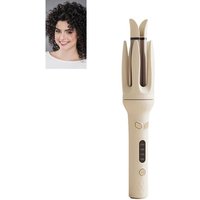 Rotierender Lockenstab - Lockenstab mit Verbrühungsschutz, automatischer Lockenstab mit 4 Temperaturstufen, ideal zum einfachen Erzielen schöner Rotierender Lockenstab - Lockenstab mit Verbrühungsschutz, automatischer Lockenstab mit 4 Temperaturstufen, ideal zum einfachen Erzielen schöner von SJQKA