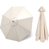 Rundes Ersatzdach für Gartenschirm mit 8 Streben, Sonnenschirm-Ersatzstoff aus Polyester in Premiumqualität, Ersatzdach für Sonnenschirm (Farbe: Rundes Ersatzdach für Gartenschirm mit 8 Streben, Sonnenschirm-Ersatzstoff aus Polyester in Premiumqualität, Ersatzdach für Sonnenschirm (Farbe: von SJQKA