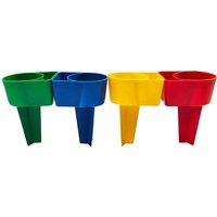 Sand Coaster Beach Sand Coaster Beach Getränkehalter, Beach Sand Stabiler Untersetzer, Getränkehalter 4St Sand Coaster Beach Sand Coaster Beach Getränkehalter, Beach Sand Stabiler Untersetzer, Getränkehalter 4St von SJQKA