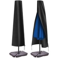 Schutzhülle mit Reißverschluss für Sonnenschirme – UV-beständig, winddicht, wasserdicht – aus robustem 600D Oxford-Gewebe. Geeignet für Durchmesser Schutzhülle mit Reißverschluss für Sonnenschirme – UV-beständig, winddicht, wasserdicht – aus robustem 600D Oxford-Gewebe. Geeignet für Durchmesser von SJQKA