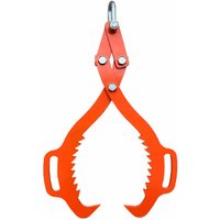 Holzhebeklemme, Schwerlast-Greifhaken, Holzgreifer, Holzernte, Holzheben, rutschfester Haken, 53 cm von SJQKA