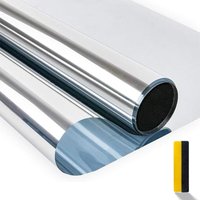 Sichtschutzfolie für Fenster, Einwegspiegelfolie, hitzebeständig und UV-beständig, Sichtschutz für Fenster, Büro, Zuhause, Geschäft, 40 × 200 cm Sichtschutzfolie für Fenster, Einwegspiegelfolie, hitzebeständig und UV-beständig, Sichtschutz für Fenster, Büro, Zuhause, Geschäft, 40 × 200 cm von SJQKA