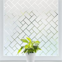 Sichtschutzfolie für Fenster, Milchglasfolie – Dekorative Aufkleber, UV-Schutz, für Zuhause und Büro, 90 x 300 cm Sichtschutzfolie für Fenster, Milchglasfolie – Dekorative Aufkleber, UV-Schutz, für Zuhause und Büro, 90 x 300 cm von SJQKA