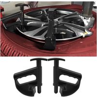 Sjqka - 2 Stück Universal-Felgenklemmen, Autoreifen-Wulstklemmen, Autowerkzeuge, Reifenmontierräder, Drop-Center-Reifenwerkzeuge, Werkzeuge zum Sjqka - 2 Stück Universal-Felgenklemmen, Autoreifen-Wulstklemmen, Autowerkzeuge, Reifenmontierräder, Drop-Center-Reifenwerkzeuge, Werkzeuge zum von SJQKA