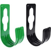 Sjqka - 2er-Pack Gartenschlauchhalter: Gartenschlauchhalter, Schlauchhaken, Schlauch-Organizer, flexibler Schlauchhalter, Gartenschlauchhaken für den von SJQKA