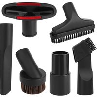 Sjqka - 6-teiliges Staubsauger-Zubehör-Set - Staubsaugerdüsen - Universal-Staubsaugerbürsten für Möbel Staubsaugerbürsten-Zubehör Sjqka - 6-teiliges Staubsauger-Zubehör-Set - Staubsaugerdüsen - Universal-Staubsaugerbürsten für Möbel Staubsaugerbürsten-Zubehör von SJQKA