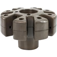 Ersatzteile für Terrassenschirme, Reparaturschale, verstellbarer Schirm, Strandzubehör, Schalendurchmesser: 12 cm, Öffnung: 4 cm. von SJQKA