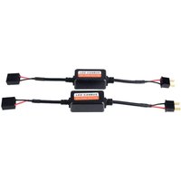 Sjqka - Fehlerbeseitigungsfilter, 2 Stück Auto-LED-Scheinwerfer-Decoder, Radio-Audio, Anti-Interferenz, Fehlerbeseitigungsfilter, Fehlerbeseitigung, von SJQKA