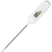 Sjqka - Fleischthermometer – Kochthermometer mit langer Sonde – LCD-Anzeige – Kochthermometer für Küche, Grill, bbq, Lebensmittel [Energieklasse a] von SJQKA