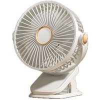 Leiser USB-Ventilator, Tischventilator, Mini-Ventilator, 3 Windgeschwindigkeiten, 720°-Drehung, Kleiner Ventilator, Tischventilator, Geeignet zum von SJQKA