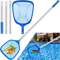 Sjqka - Pool-Oberflächenskimmer, 3-teilig, verstellbar, 38 cm, Reinigungsnetz für Pools, Spas, Algen und Teiche Sjqka - Pool-Oberflächenskimmer, 3-teilig, verstellbar, 38 cm, Reinigungsnetz für Pools, Spas, Algen und Teiche von SJQKA