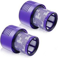 V10-Filter für Dyson, Ersatz-Dyson-Filter, V10 Animal-Filter für Dyson V10 SV12 Cordless Cyclone Animal Absolute, waschbar, 2er-Pack V10-Filter für Dyson, Ersatz-Dyson-Filter, V10 Animal-Filter für Dyson V10 SV12 Cordless Cyclone Animal Absolute, waschbar, 2er-Pack von SJQKA