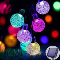 Solarleuchten für den Außenbereich, 50 LEDs, 8 Modi, Energieeinsparung und Umweltschutz, für drinnen und draußen, für Garten, Baum, Hof, Weihnachten, von SJQKA