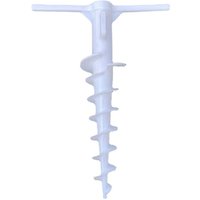 Strandzeltanker, Markisenstütze, Zelthering, Bodenankerpfahl, Campingpfahl, Zelt, Markise, Camping, geeignet für Rohrdurchmesser unter 22 mm (2 Stück) von SJQKA