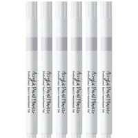 Stück Permanent White Marker, wasserfester und schnelltrocknender weißer Stift, Permanent White Marker, für Holz, Kunststoff, Stein, Glas, Leder, von SJQKA