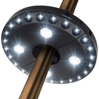 Terrassenschirmlichter, Sonnenschirmlichter, 3 Helligkeitsmodi, 28 LED-Lichter, Helligkeit 220 Lux – Betrieb mit 4 AA-Batterien, Terrassenschirmlichter, Sonnenschirmlichter, 3 Helligkeitsmodi, 28 LED-Lichter, Helligkeit 220 Lux – Betrieb mit 4 AA-Batterien, von SJQKA