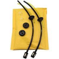 Sjqka - Universal 2X Benzinfilter kit Benzinschlauch Dichtung für Freischneider Trimmer Mower Motorsense Heckenschere Hochentaster von SJQKA