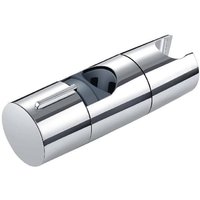 Verstellbare Duschkopfhalterung, 18–25 mm, universell, passend für Duschstangen, kein Bohren erforderlich, schwenkbar, geeignet für den Austausch im von SJQKA