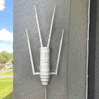 WAVLINK 2025 AC1200 Outdoor WiFi Extender - Dualband-WLAN-Signalverstärker mit großer Reichweite - Wetterfest - PoE-betrieben - Gigabit-Anschluss von SJQKA