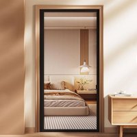 Magnetische Fliegengittertür/-fenster mit Magneten, schließt automatisch und verhindert so das Eindringen von Insekten, keine Nägel erforderlich, von SJQKA