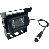 Wasserdichte Rückfahrkamera mit 4-poligem Stecker, 12V/24V Nachtsicht, für Auto, Bus, LKW, Wohnwagen, Wohnmobil von SJQKA