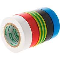 Yongle PVC-Elektroisolierbänder in den Farben Weiß, Rot, Schwarz, Blau und Grün-Gelb – geeignet für elektrische Isolierung, Schutz und Reparatur, 16 Yongle PVC-Elektroisolierbänder in den Farben Weiß, Rot, Schwarz, Blau und Grün-Gelb – geeignet für elektrische Isolierung, Schutz und Reparatur, 16 von SJQKA