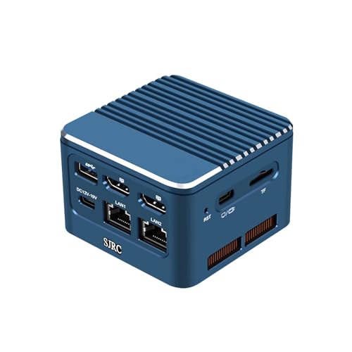 SJRC 12th Gen N100 Mini PC, Win 11 Pro Mini Computer with Dual 2.5GbE i226-V LAN, 16GB LPDDR5 RAM 128GB SSD, WiFi 6/BT 5.2, 4K Triple Display Micro Desktop PC for Office and Home SJRC 12th Gen N100 Mini PC, Win 11 Pro Mini Computer with Dual 2.5GbE i226-V LAN, 16GB LPDDR5 RAM 128GB SSD, WiFi 6/BT 5.2, 4K Triple Display Micro Desktop PC for Office and Home von SJRC