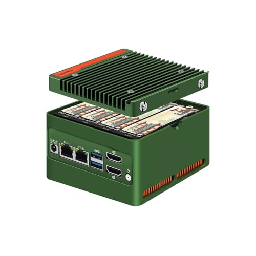 SJRC 4 Bay NAS Mini PC i3 N305, 4 x NVMe Micro NAS Server for Home Desktop Computer, Dual i226-V 2.5GbE LAN Small NAS PC with USB3.2, Support WiFi7/BT5.4, DDR5 16GB RAM 256GB SSD SJRC 4 Bay NAS Mini PC i3 N305, 4 x NVMe Micro NAS Server for Home Desktop Computer, Dual i226-V 2.5GbE LAN Small NAS PC with USB3.2, Support WiFi7/BT5.4, DDR5 16GB RAM 256GB SSD von SJRC