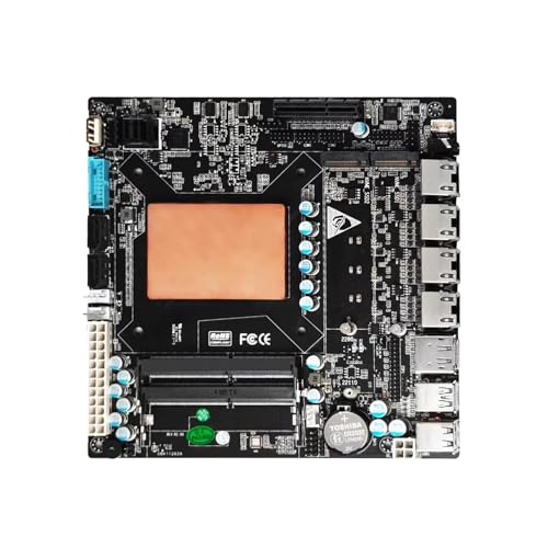 SJRC 6 Bay SATA3.0 NAS Motherboard Core i5-1135G7, 17 x 17 cm Mini ITX Mainboard with 4 x i226V 2.5GbE LAN, Dual M.2 NVMe DDR4 Board with PCIE x4, PCle3.0 x4, 16GB RAM 512GB SSD SJRC 6 Bay SATA3.0 NAS Motherboard Core i5-1135G7, 17 x 17 cm Mini ITX Mainboard with 4 x i226V 2.5GbE LAN, Dual M.2 NVMe DDR4 Board with PCIE x4, PCle3.0 x4, 16GB RAM 512GB SSD von SJRC