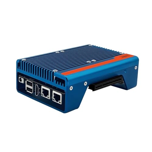 SJRC Fanless Mini PC 12th Gen N100 Firewall Micro Appliance, Designed for DIY/3D Printing Enthusiast, 2X i226V 2.5GbE LAN, PCIe x8, Type C, TF Slot, Barebone NO RAM NO SSD NO OS von SJRC