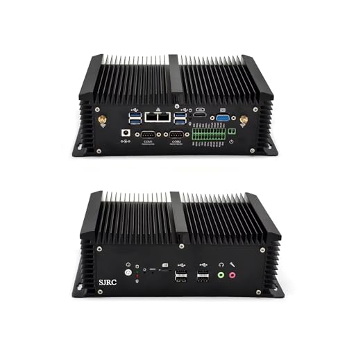 SJRC Lüfterloser Mini PC Core i7-8550U, Micro Firewall Appliance 2 x i211 Gigabit LAN, Barebone NO RAM/SSD/System, Industrie Computer Dual 4K Display, VGA, WiFi/BT, SIM Slot SJRC Lüfterloser Mini PC Core i7-8550U, Micro Firewall Appliance 2 x i211 Gigabit LAN, Barebone NO RAM/SSD/System, Industrie Computer Dual 4K Display, VGA, WiFi/BT, SIM Slot von SJRC