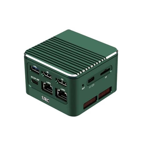 SJRC Octa Core i3 N305 Mini PC Win 11 Pro, Compact Desktop Computer with Dual 2.5GbE i226-V LAN, 8GB LPDDR5 RAM 256GB SSD, WiFi 6/BT 5.2, Micro PC for Home Office and Multimedia SJRC Octa Core i3 N305 Mini PC Win 11 Pro, Compact Desktop Computer with Dual 2.5GbE i226-V LAN, 8GB LPDDR5 RAM 256GB SSD, WiFi 6/BT 5.2, Micro PC for Home Office and Multimedia von SJRC