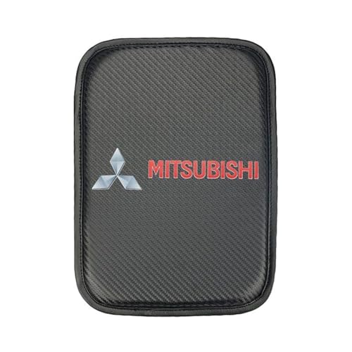 SJSHOPS Auto Mittelkonsole Schutz für Mitsubishi ASX 2020 2021 2022 2023 2024 2025 XC,Wasserfeste Kunstleder Armlehne Box,rutschfeste Abdeckung Mittelarmlehne Abdeckung Polster Innenraum Zubehör von SJSHOPS