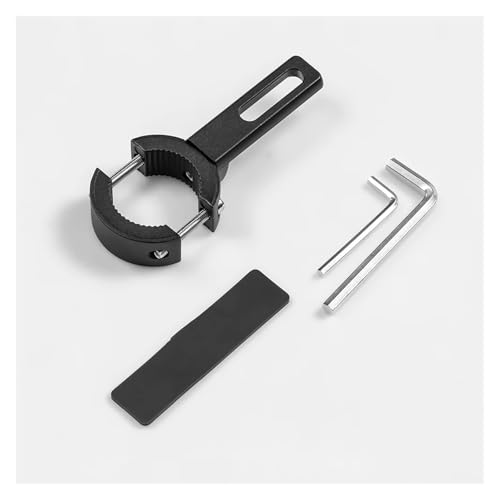 SJSJJAH 1/2PC 38mm-60mm/20mm-38mm Universal Motorrad Scheinwerfer Halterungen Gabel Klemme Halterung Halter Motorrad Wartung Zubehör(1PC 20-38MM) von SJSJJAH