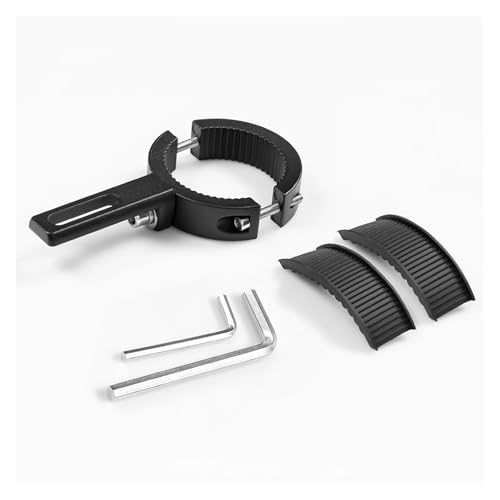 SJSJJAH 1/2PC 38mm-60mm/20mm-38mm Universal Motorrad Scheinwerfer Halterungen Gabel Klemme Halterung Halter Motorrad Wartung Zubehör(1PC 38-60MM) von SJSJJAH