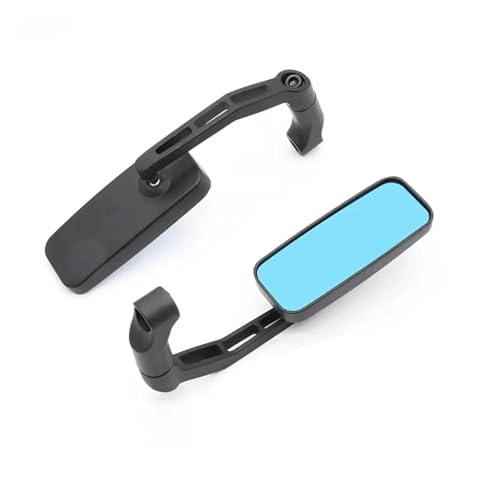 SJSJJAH 1 paar Motorrad Rückspiegel Motorrad Bar End 8mm 10mm Roller Motor Rückansicht Seiten Spiegel Zubehör(Snake pattern) von SJSJJAH