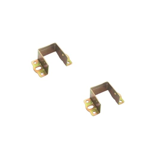 SJSJJAH 2/4/6 stücke U-förmigen halterung ecke code geeignet for bett unterstützung rahmen querträger halterung verstärkung hardware zubehör(2pcs) von SJSJJAH
