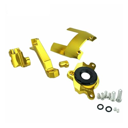 SJSJJAH 2017-2019 motorrad Einstellbare Lenkung Stabilisieren Dämpfer Montieren Unterstützung for z 1000 Z1000 Z 1000 dämpfung halterung(Gold) von SJSJJAH