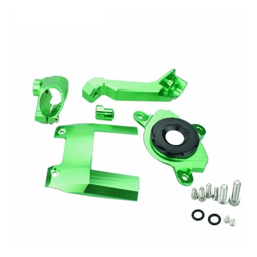 SJSJJAH 2017-2019 motorrad Einstellbare Lenkung Stabilisieren Dämpfer Montieren Unterstützung for z 1000 Z1000 Z 1000 dämpfung halterung(Green) von SJSJJAH