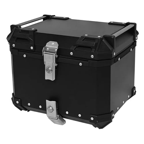 SJSJJAH 2025 45L55L65L Motorradkofferraum Hersteller Direktversorgung Aluminiumlegierungskofferraum Hochwertiger heißer Verkauf Flacher Motorradkofferraum(Gold) von SJSJJAH